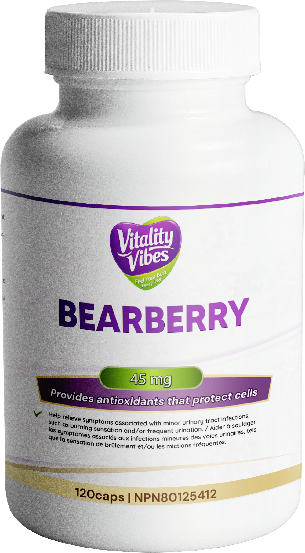 Bearberry Capsule | 120 Vegetarian Capsules