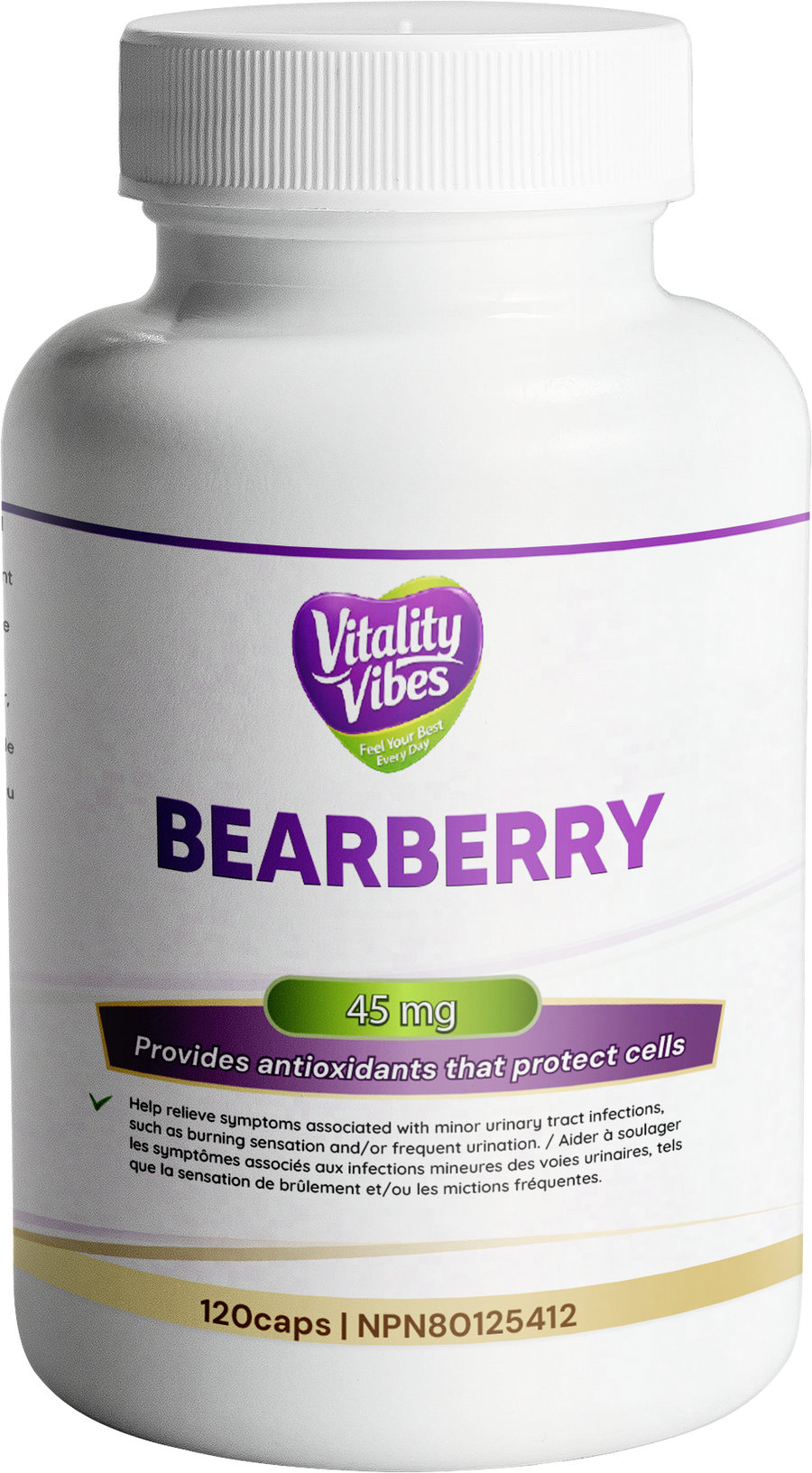 Bearberry Capsule | 120 Vegetarian Capsules
