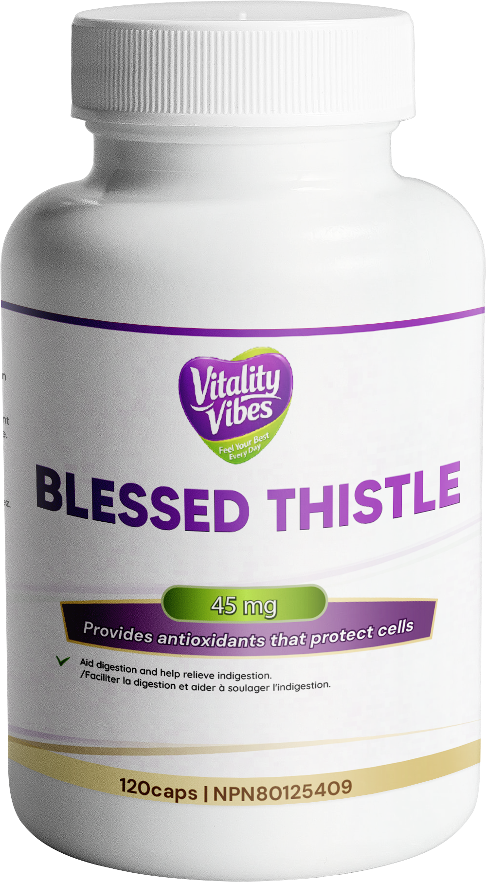 Blessed Thistle Capsule | 120 Vegetarian Capsules