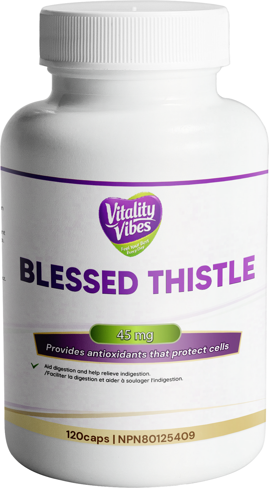 Blessed Thistle Capsule | 120 Vegetarian Capsules